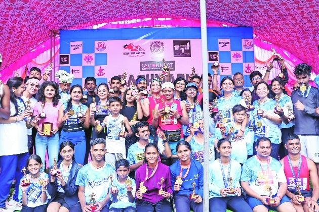 Nagpur marathoners shine 