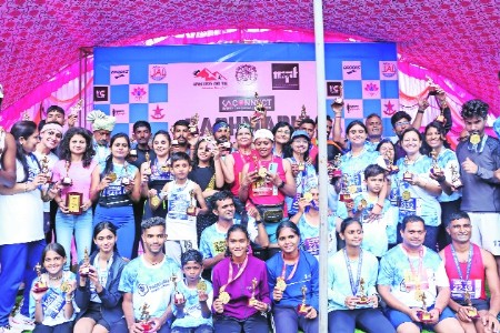 Nagpur marathoners shine
