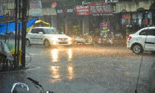 Monsoon active in city 106% normal rainfall predicted this month