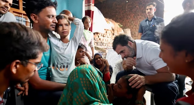 Rahul Gandhi hathras