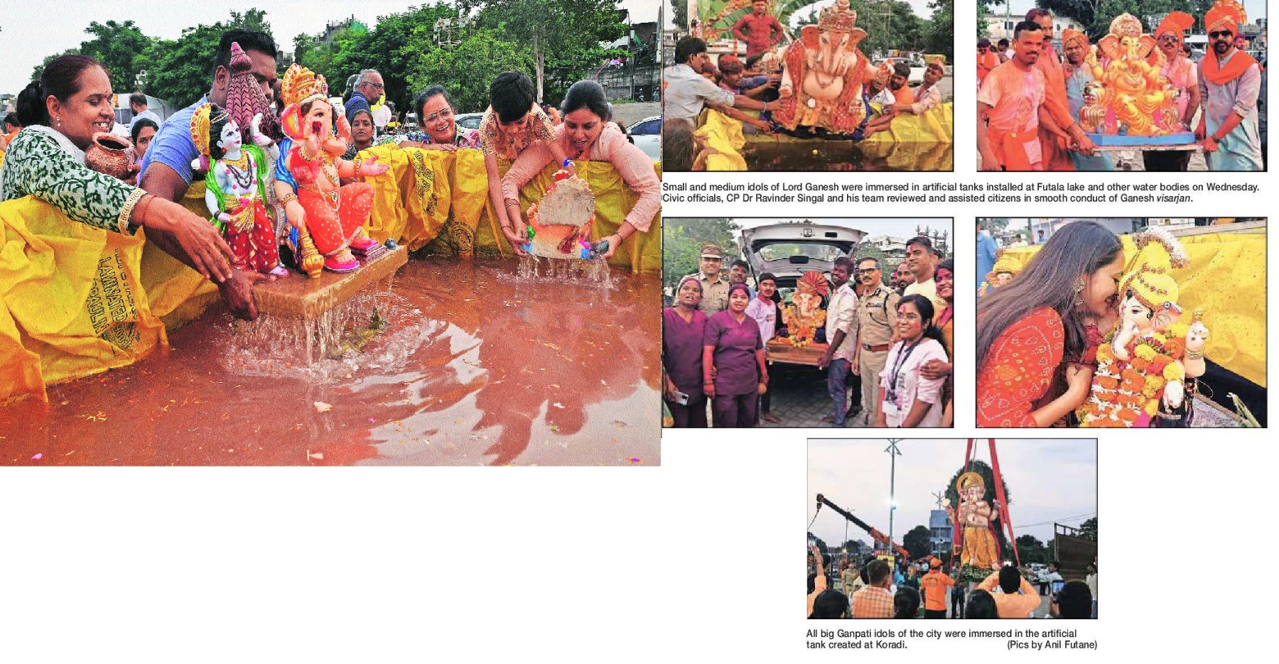 ganpati visarjan nagpur