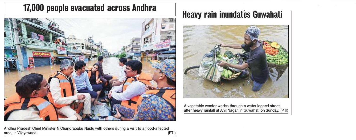 Unprecedented rainfall