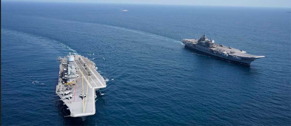 INS Vikrant joins