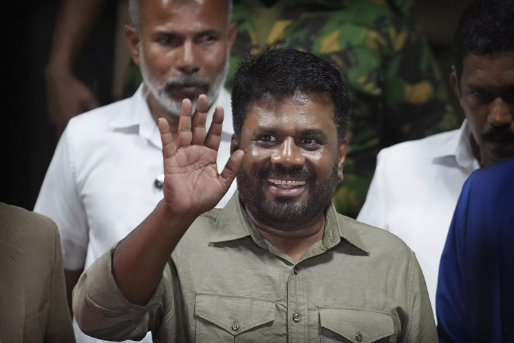 Marxist lawmaker Anura Kumara