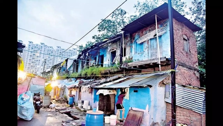 Model Mills chawl residents served