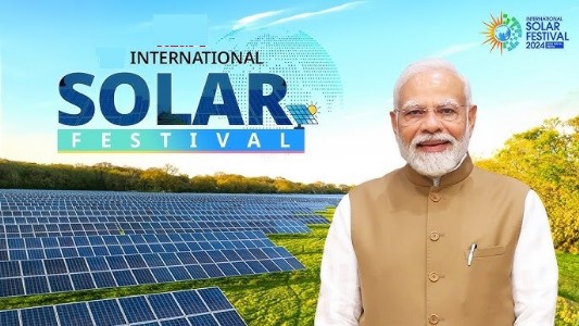 INTERNATIONAL SOLAR FESTIVALbrings world together tocelebrate Sun’s impact: PM