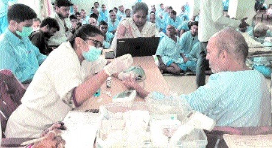 Health camps held at old age homes under ‘Active Case Finding’ campaign