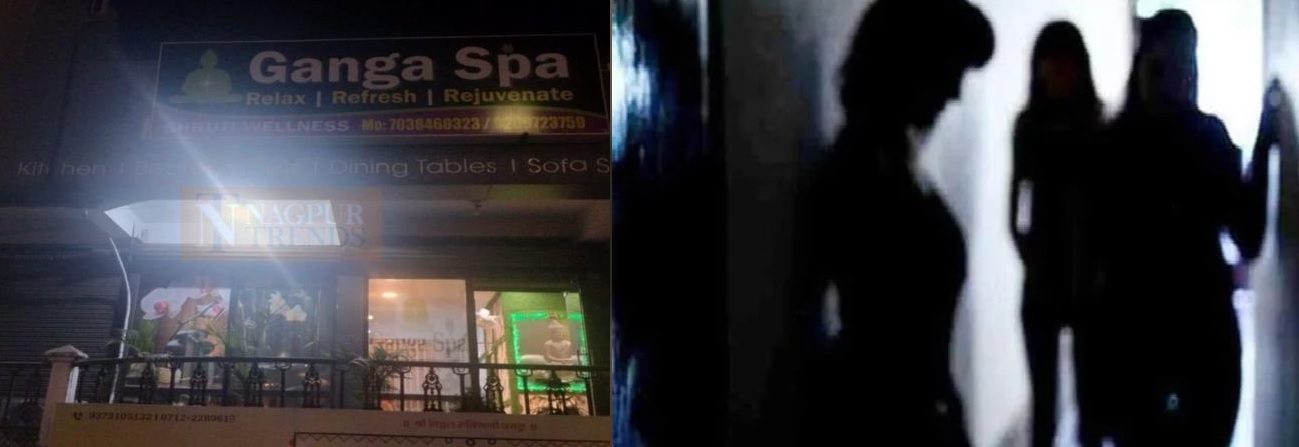 sex racket at Spa at Somalwada Square