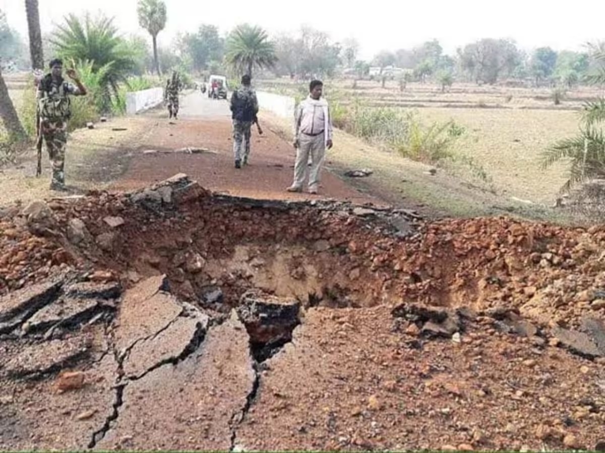 A massive crater left behind on the Kutru-Bedre 